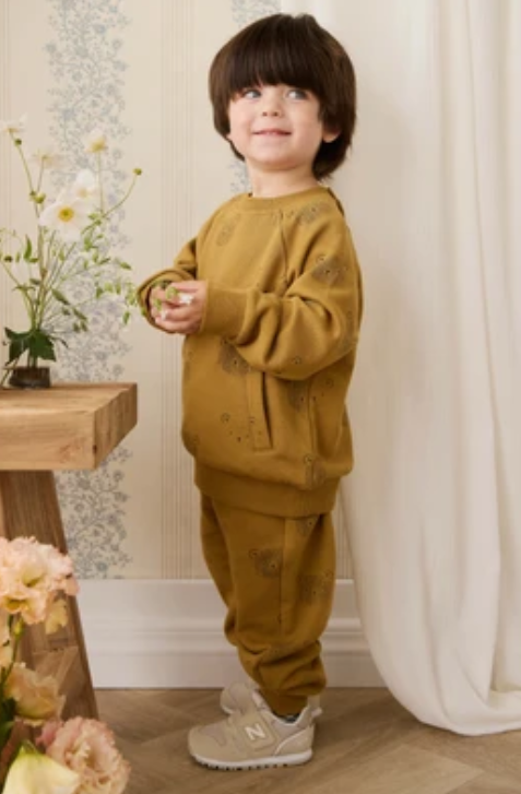 Henry Sweatshirt | Teddy Bear Face
