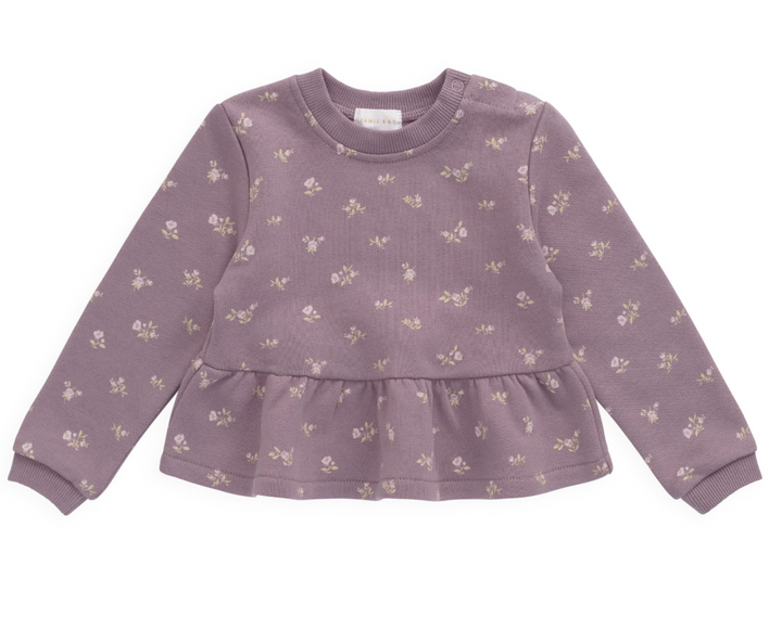 Emiko Sweatshirt | Isla Floral Plum