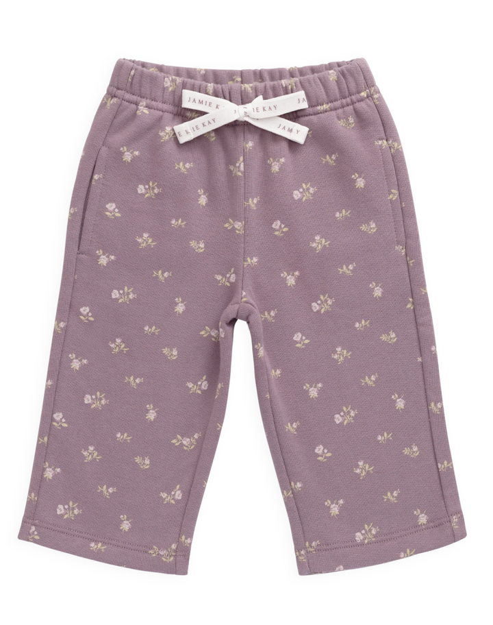 Emiko Pant | Isla Floral Plum