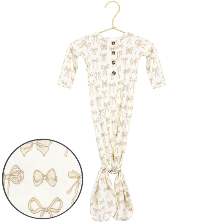 Isla Bow Knotted Gown