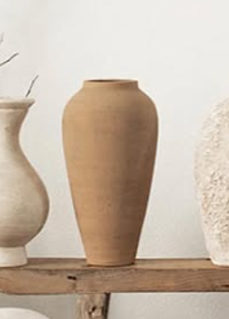 Tall Terracotta Vase