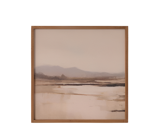Framed Canvas Print | Abstract Landscapes