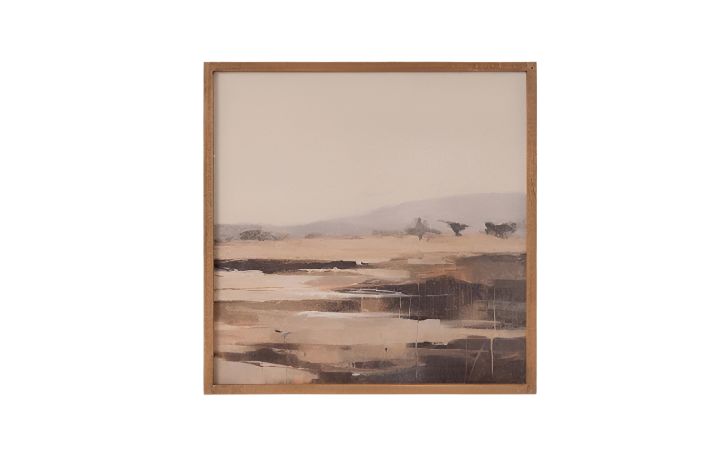 Framed Canvas Print | Abstract Landscapes