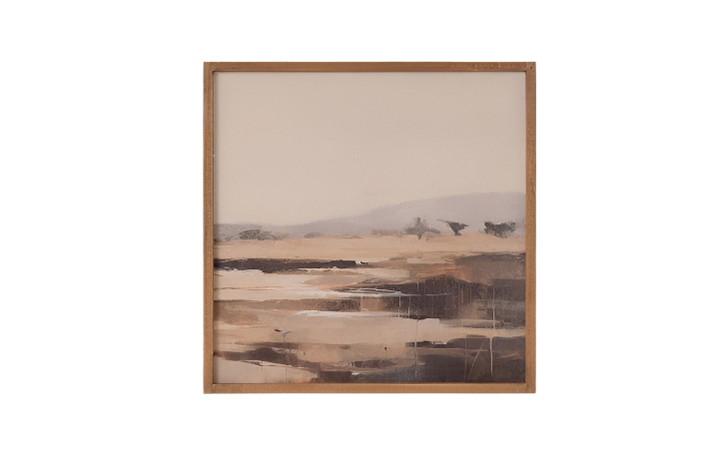 Framed Canvas Print | Abstract Landscapes