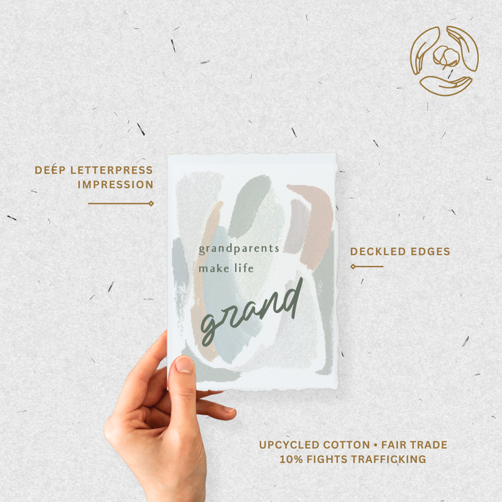 Grandparents make life Grand | Grandparent Day Card