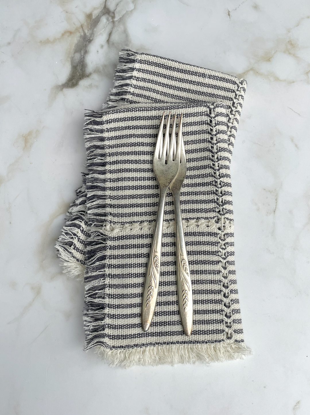 Cotton Table Linen Napkin - Grey