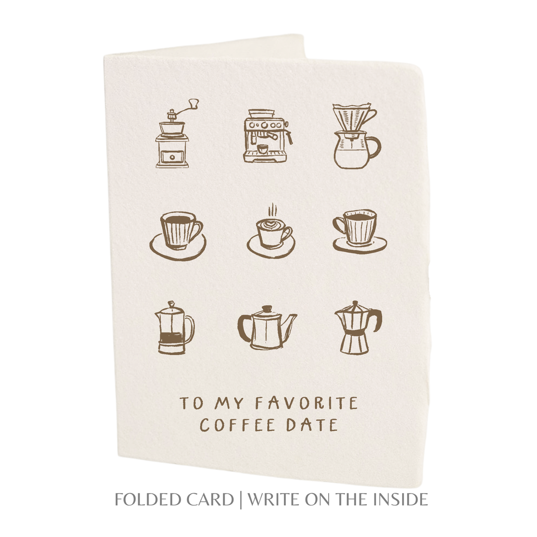 Coffee Date | Greeting Card