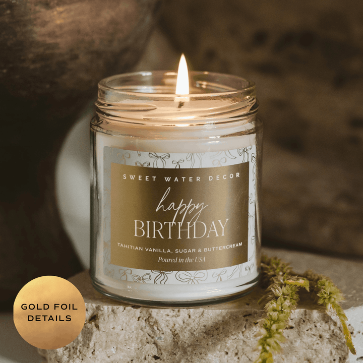 Happy Birthday Soy Candle