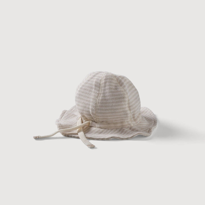 Baby Sun Hat | Stone Stripe