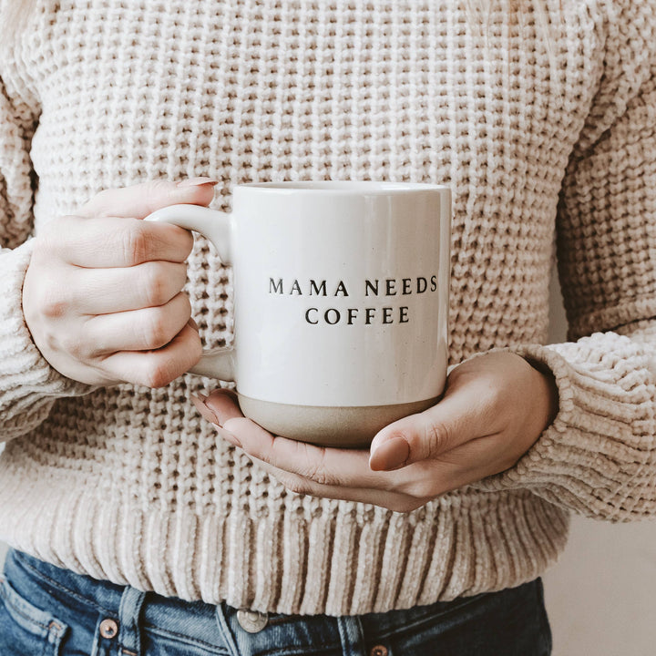 'Mama Needs Coffee' Stoneware Mug