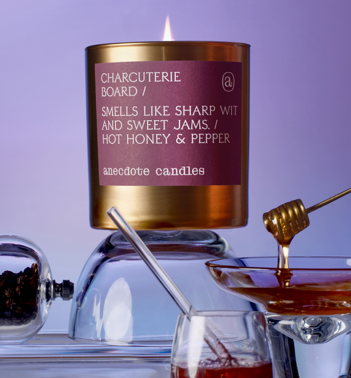 Charcuterie Board Candle | Hot Honey & Pepper