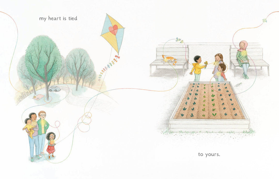 Heart String Board Book