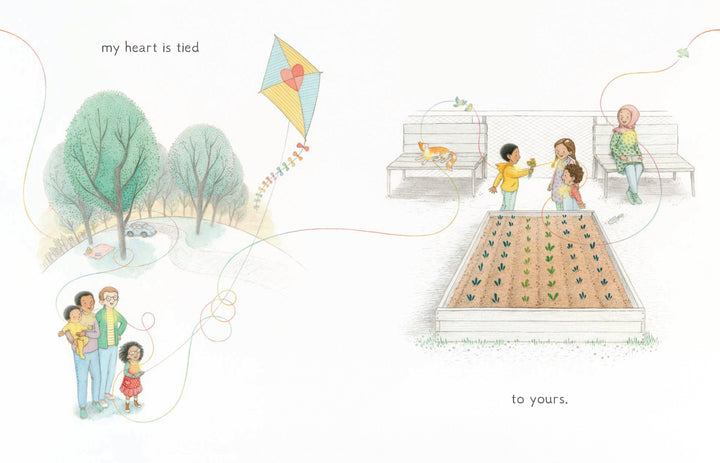Heart String Board Book