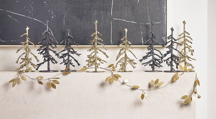 Gold Metal Twig Trees | Small or Large