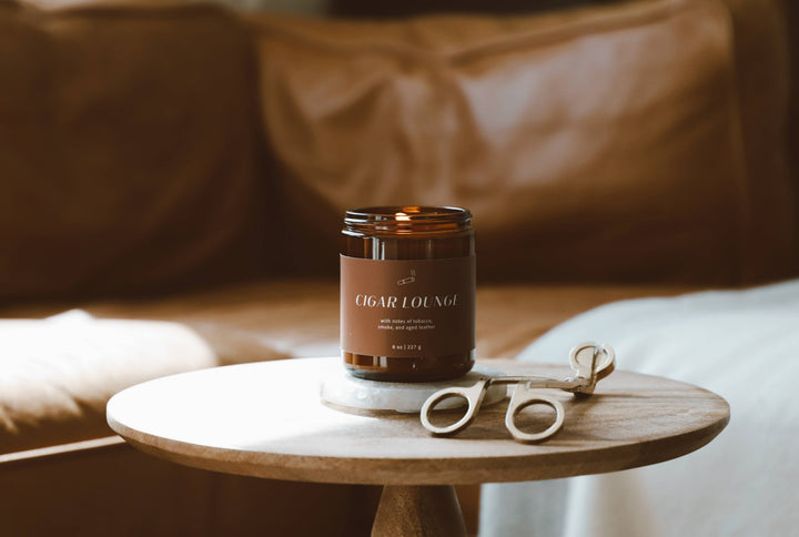 Cigar Lounge Soy Candle