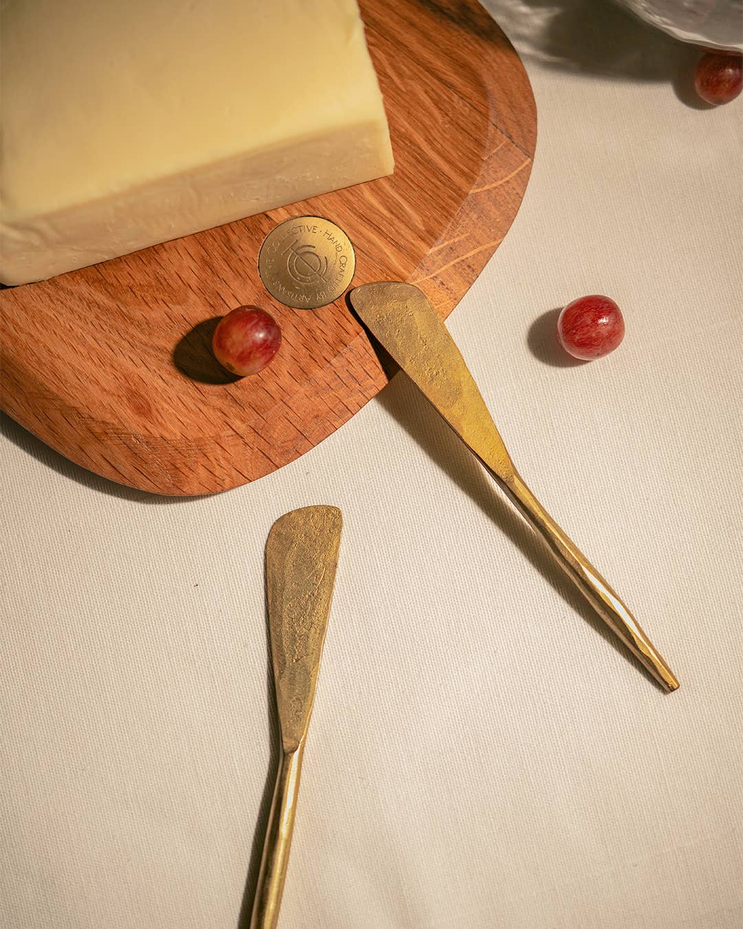Forge Brass Spreader Knives