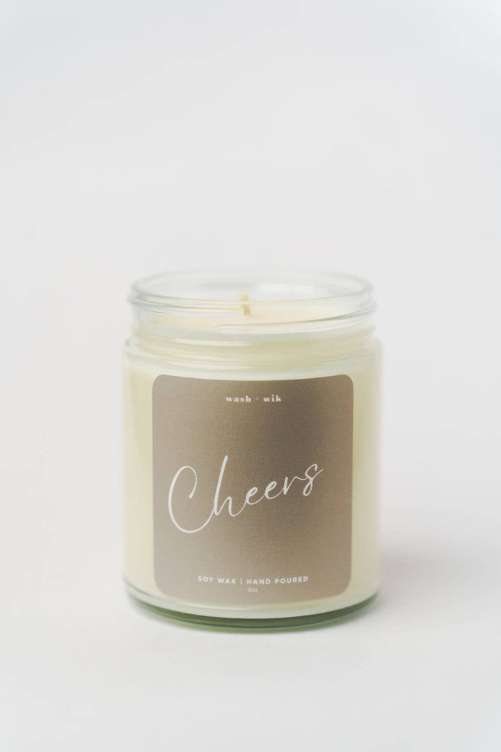 'Cheers' Soy Wax Candle