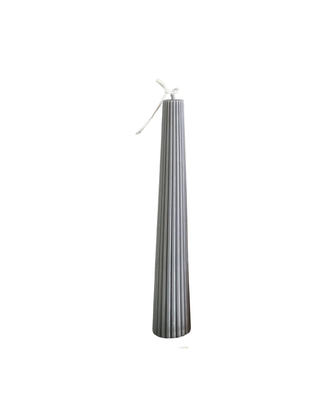 Ribbed Roman Taper Candle