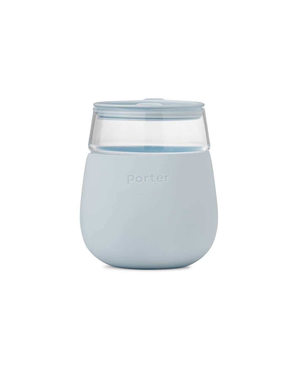 Porter Wine & Drink Glass Cup with Silicone Wrap