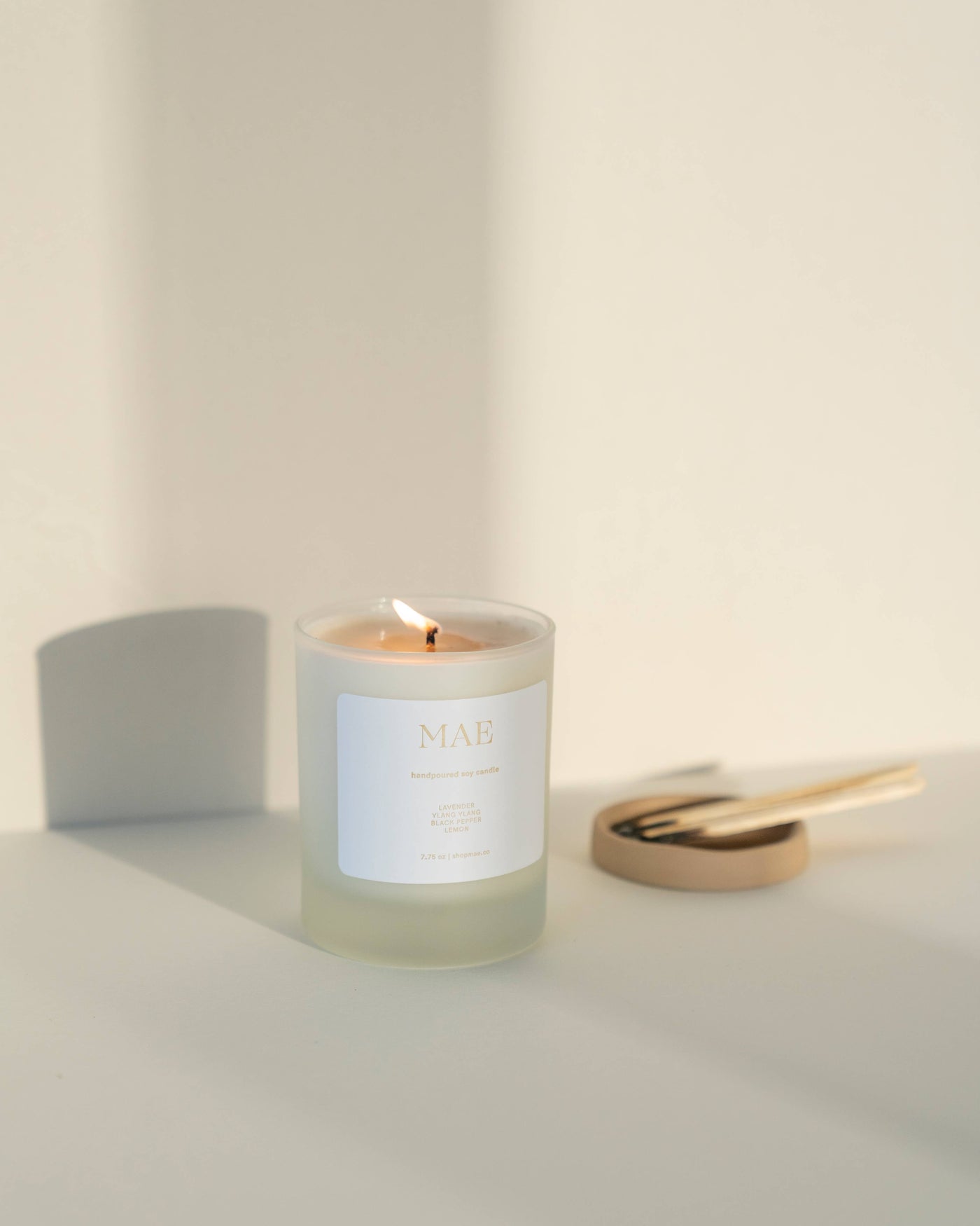 MAE- LAVENDER CANDLE