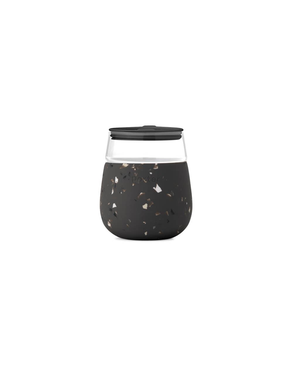 Porter Wine & Drink Glass Cup with Silicone Wrap - Terrazzo