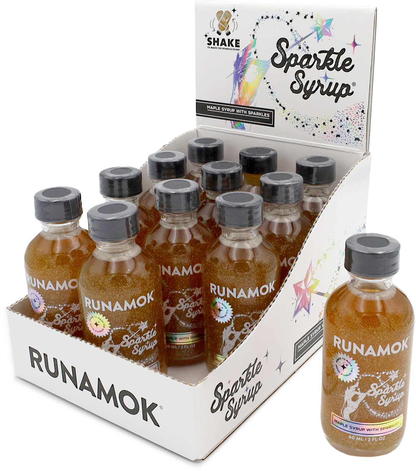 *LIMITED RELEASE Mini Sparkle Syrup 60ml w/ 12pk POS Display