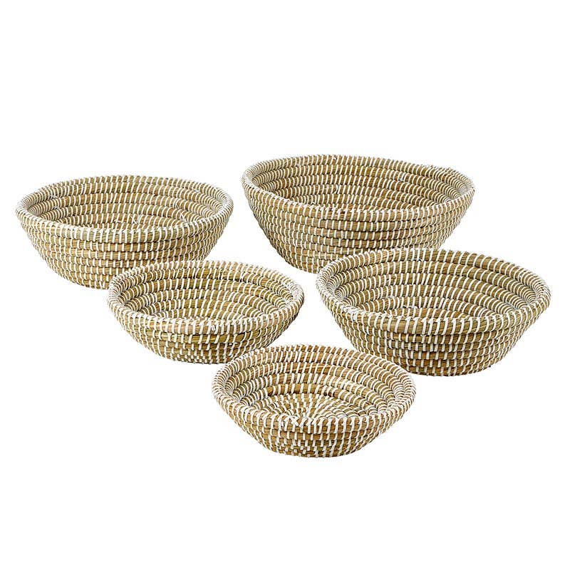 Sea Grass Weaved Bowl-Large