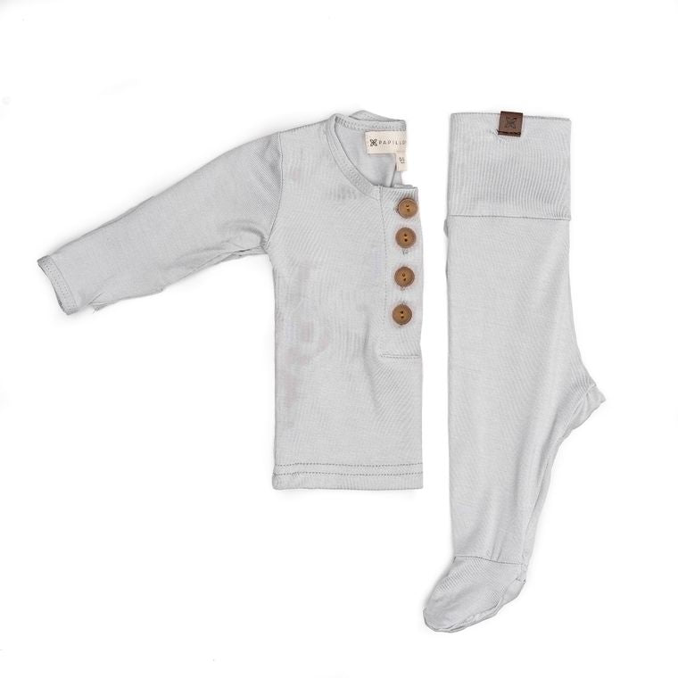 Top & Bottom Set Blue- 0-3m