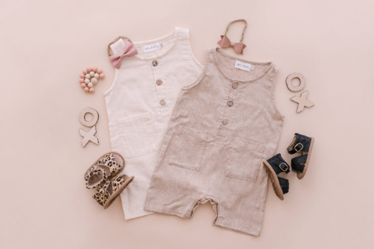 Cropped Baby Romper